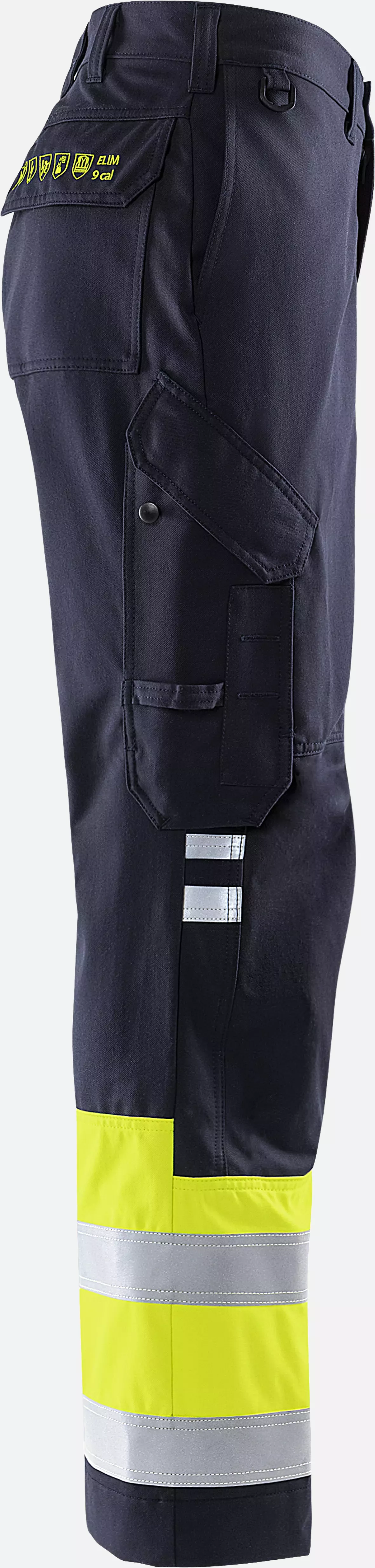 Fristads 121355-171, Flamestat High Vis Trousers Class 1 2176 ATHS, image 4