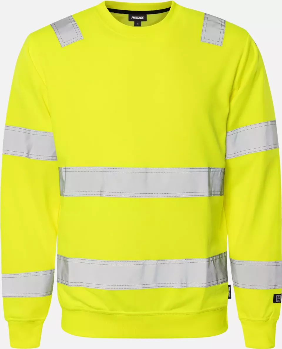 Fristads 110151-130, High Vis Sweatshirt Class 3 7446 SHV, image 1, gallery thumbnail