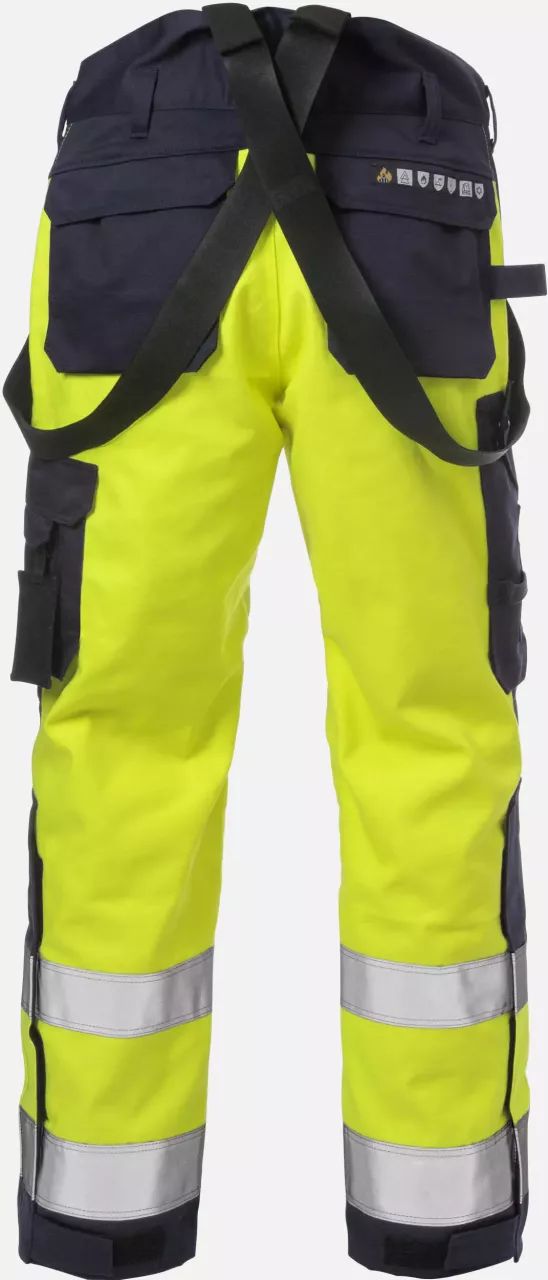 Fristads 125945-171, Flame High Vis Winter Trousers Class 2 2588 FLAM, image 3, gallery thumbnail