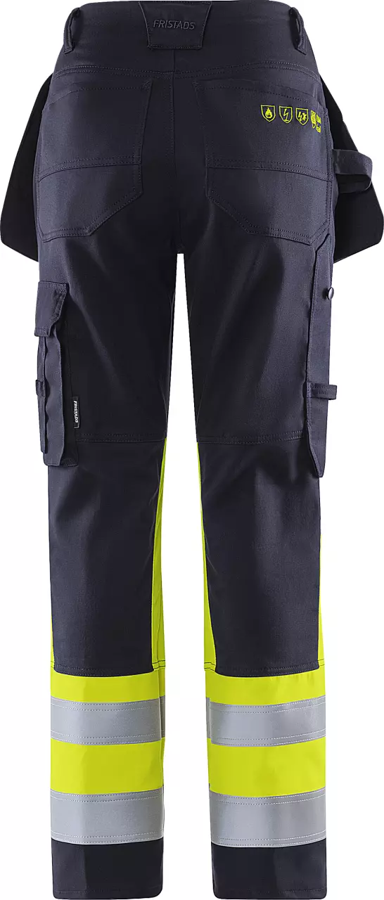 Fristads 129521-171, Flamestat High Vis Stretch-Handwerkerhose Damen, Klasse 1 2171 ATHF, image 2, gallery thumbnail