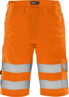 Fristads 134240-230, Green High Vis Shorts Class 2 2650 GPLU