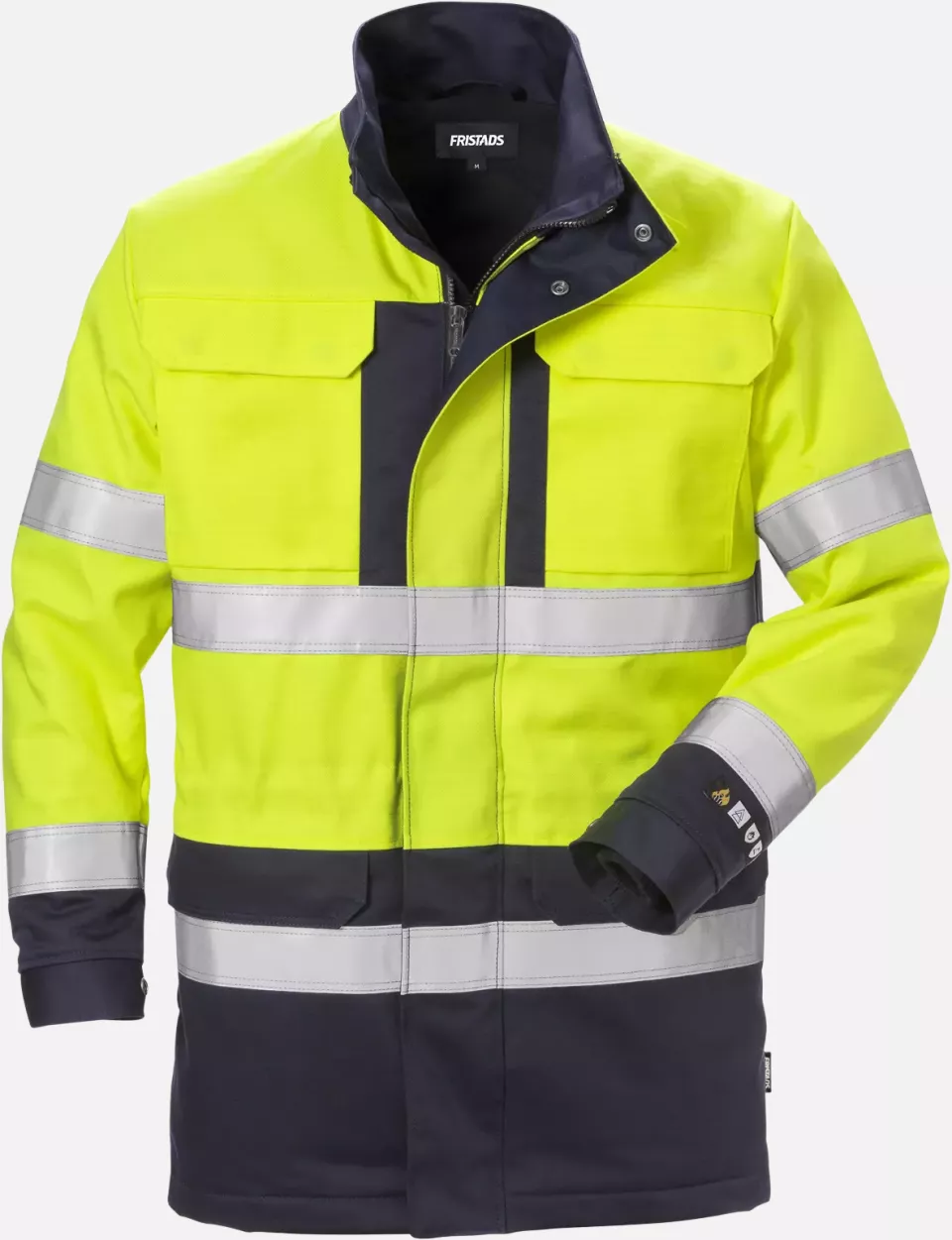 Fristads 125947-171, Flame High Vis Winterparka Klasse 3 4589 FLAM, image 1, gallery thumbnail