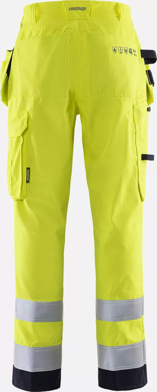 Fristads 109420-171, Flamestat High Vis Craftsman Trousers Class 2 2075 ATHS, image 2, gallery thumbnail