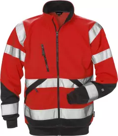 Fristads 126534-396, High Vis Sweat Jacket Class 3 7426 SHV