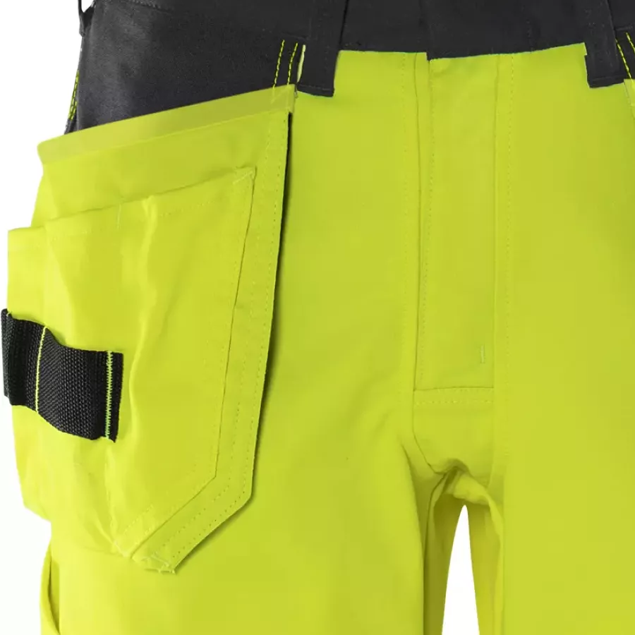 **Reflexstreifen** verbessern die Sichtbarkeit, damit Sie bei schlechten Lichtverhältnissen sicher gesehen werden.