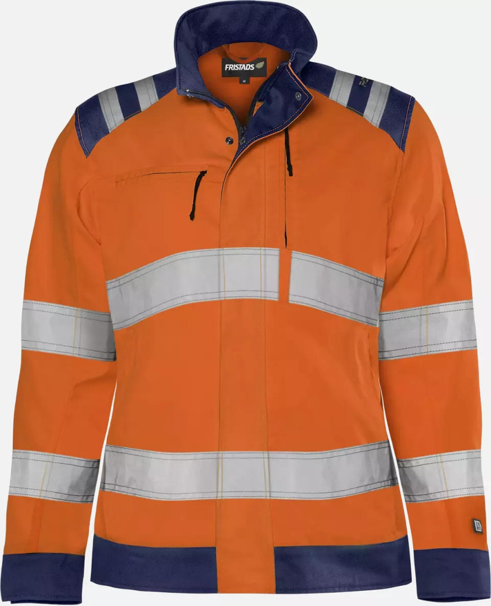 Fristads 131984-271, Green High Vis Jacke Damen Klasse 3 4068 GPLU, image 1, gallery thumbnail