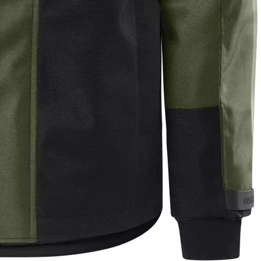 **Hook and Loop Adjustable Sleeves with Inner Cuffs** create a snug, protective fit that seals in warmth while allowing easy adjustment.