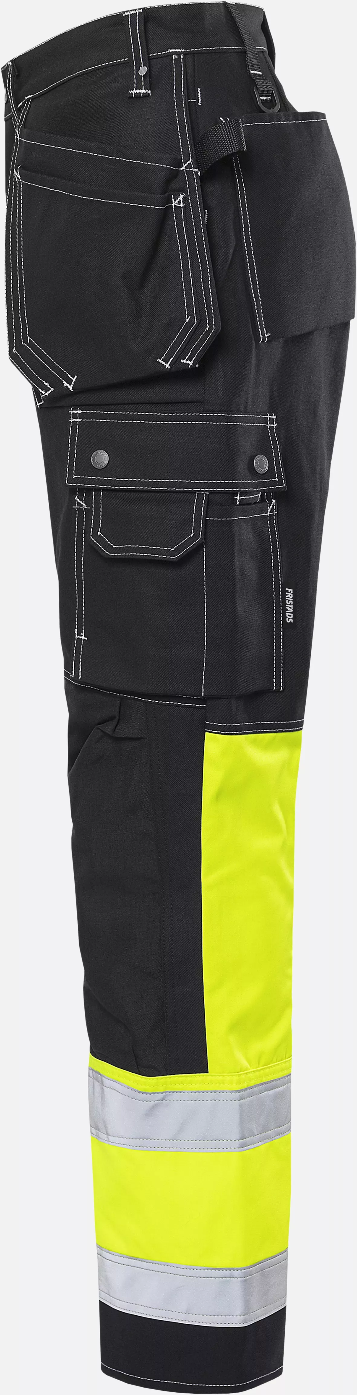 Fristads 100279-940, High Vis Craftsman Trousers Class 1 247 FAS, image 3