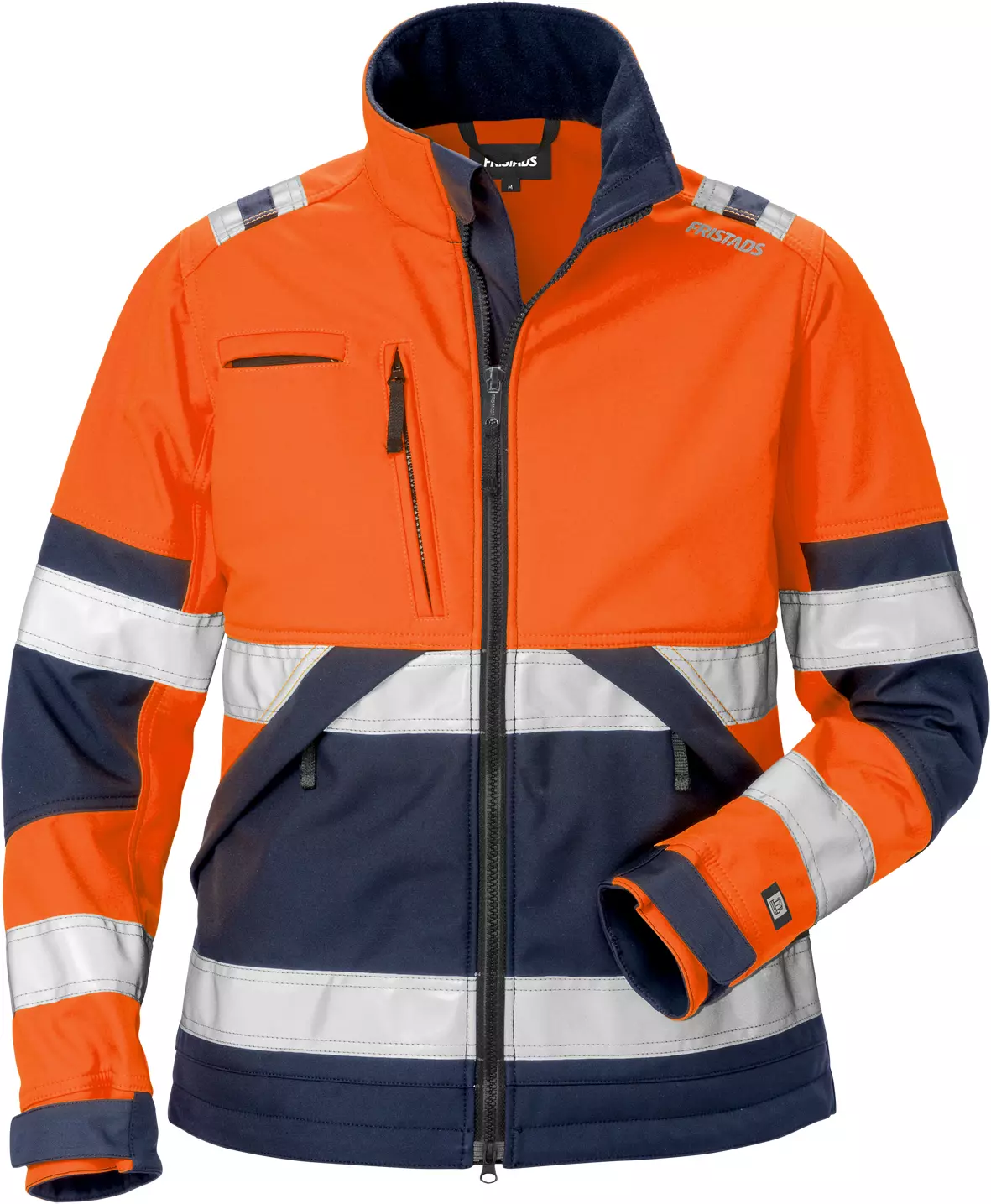Fristads 125023-271, High Vis Softshell Jacket Ladies Class 2 4183 WYH, image 1