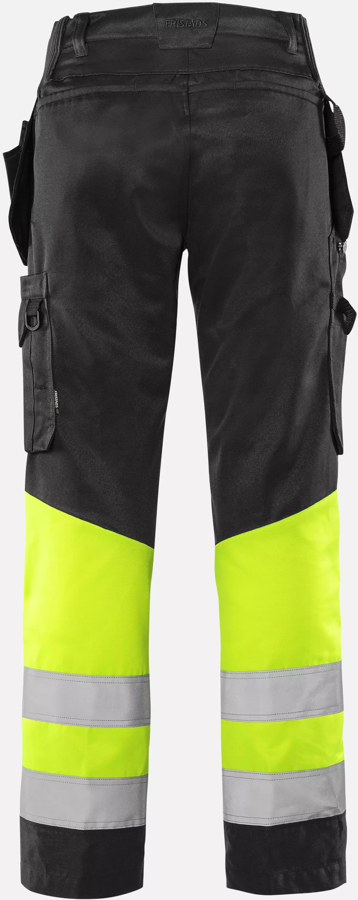 Fristads 131975-196, Green High Vis Craftsman Trousers Class 1 2640 GPLU, image 2