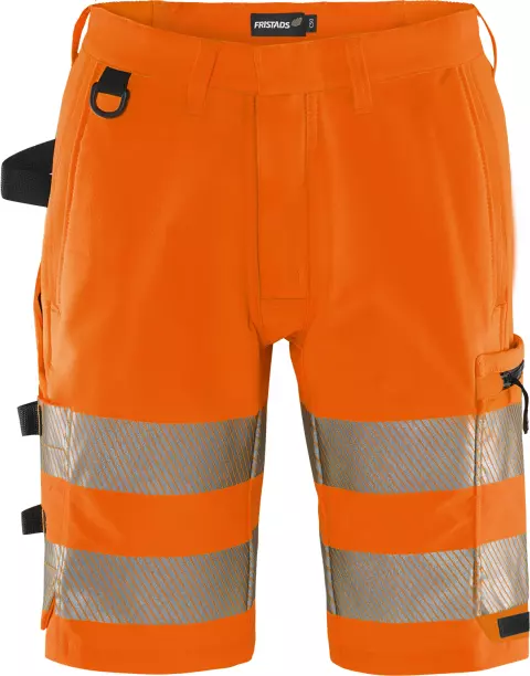 Fristads Green High Vis Stretch Shorts Class 2 2648 GSTP