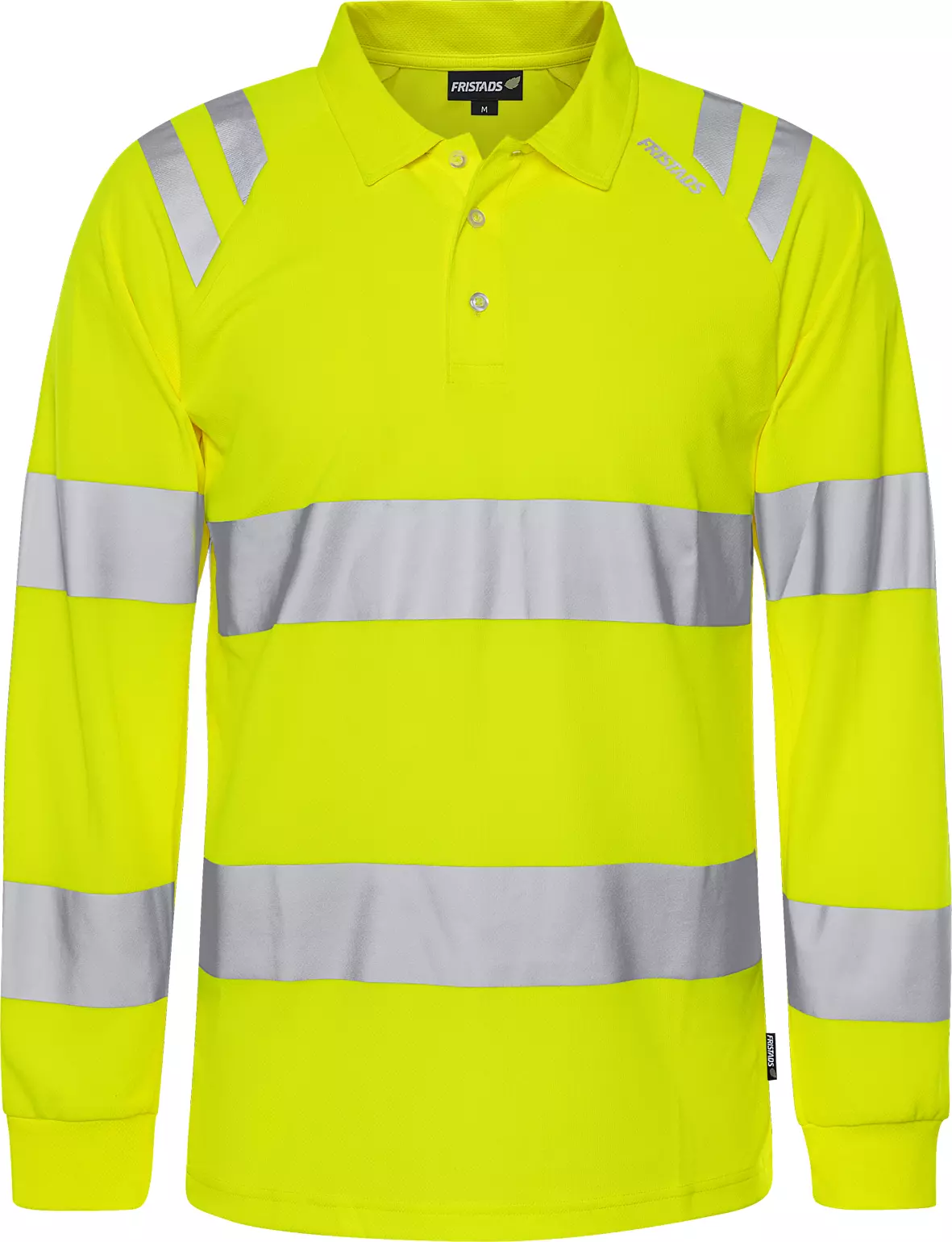 Fristads 301260-130, High Vis Long Sleeve Polo Shirt Class 3 7864 GPST, image 1