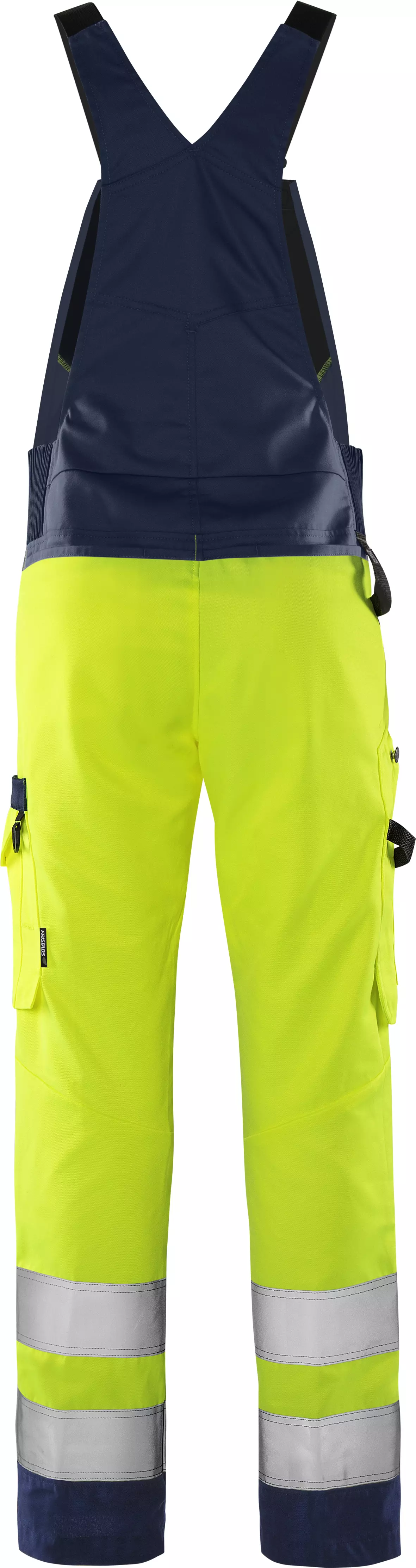 Fristads 131985-171, Green High Vis Bib Overall Class 2 1030 GPLU, image 2