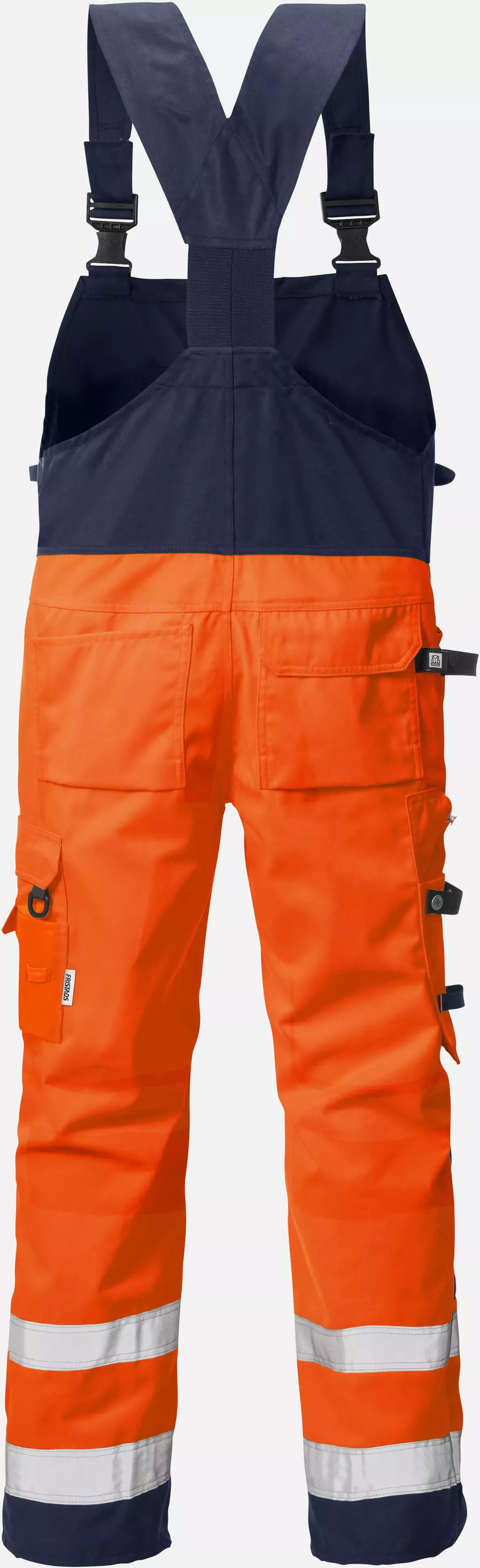 Fristads 101018-271, High Vis Craftsman Bib and Brace Class 2 1014 PLU, image 2