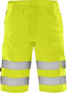 Fristads 134240-130, Green High Vis Shorts Class 2 2650 GPLU