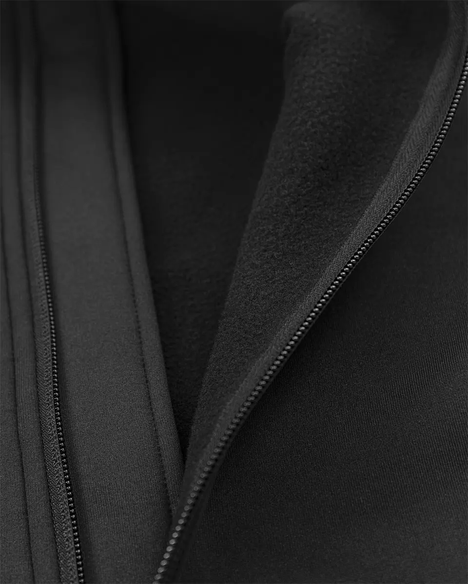 Material · Fleece, Elastane, Polyester feature highlight