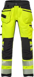 Fristads 127734-196, High Vis Handwerker Stretch-Hose Klasse 2 2707 PLU
