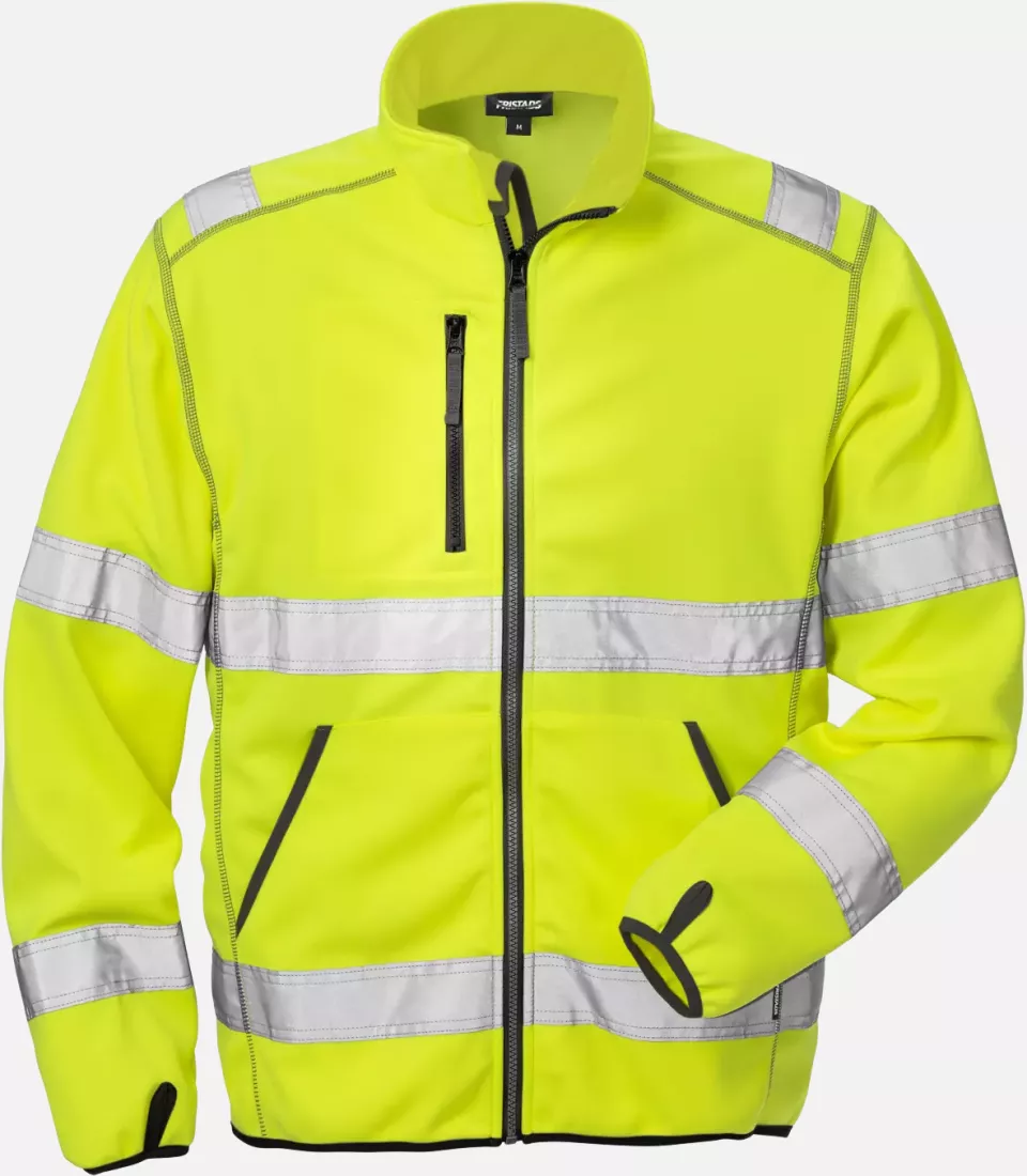 Fristads 101006-130, High Vis Softshell Jacket Class 3 4840 SSL, image 1, gallery thumbnail