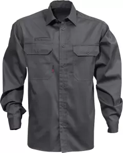 Fristads 100732-941, Long Sleeve Cotton Shirt 7386 BKS