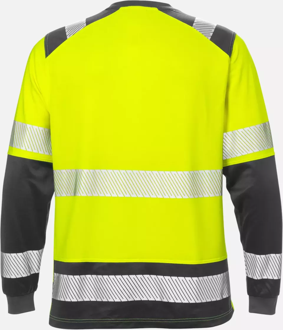Fristads 129514-196, High Vis Long Sleeve T-Shirt, Class 2 7457 THV, image 2, gallery thumbnail