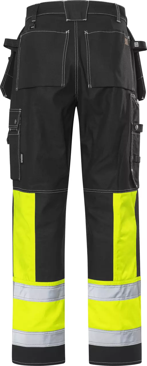Fristads 100279-940, High Vis Craftsman Trousers Class 1 247 FAS, image 2, gallery thumbnail