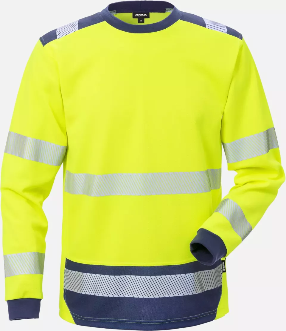 Fristads 114100-171, High Vis T-Shirt Langarm Klasse 3 7724 THV, image 1, gallery thumbnail