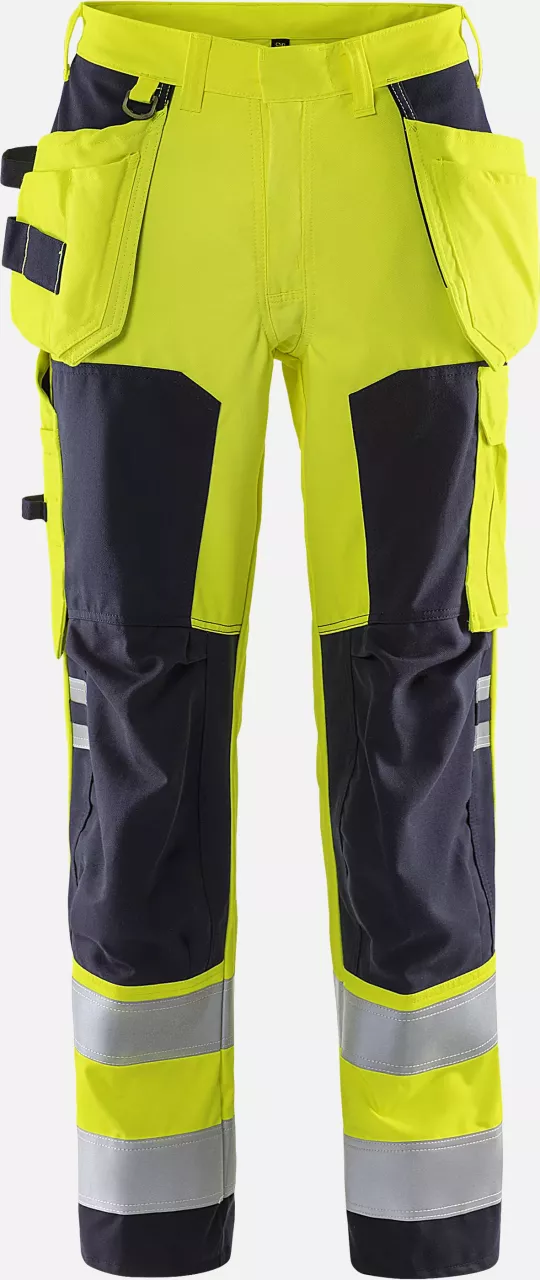Fristads 109420-171, Flamestat High Vis Craftsman Trousers Class 2 2075 ATHS, image 1, gallery thumbnail