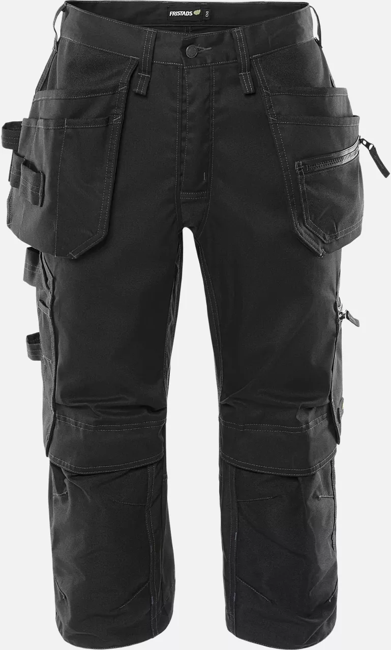 Fristads 301204-940, Craftsman Stretch 3/4 Trousers 2903 GWM, image 1, gallery thumbnail