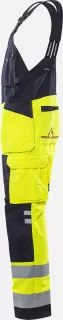 Fristads 109419-171, Flamestat High Vis Bib and Brace Class 2 1075 ATHS, image 3, gallery thumbnail