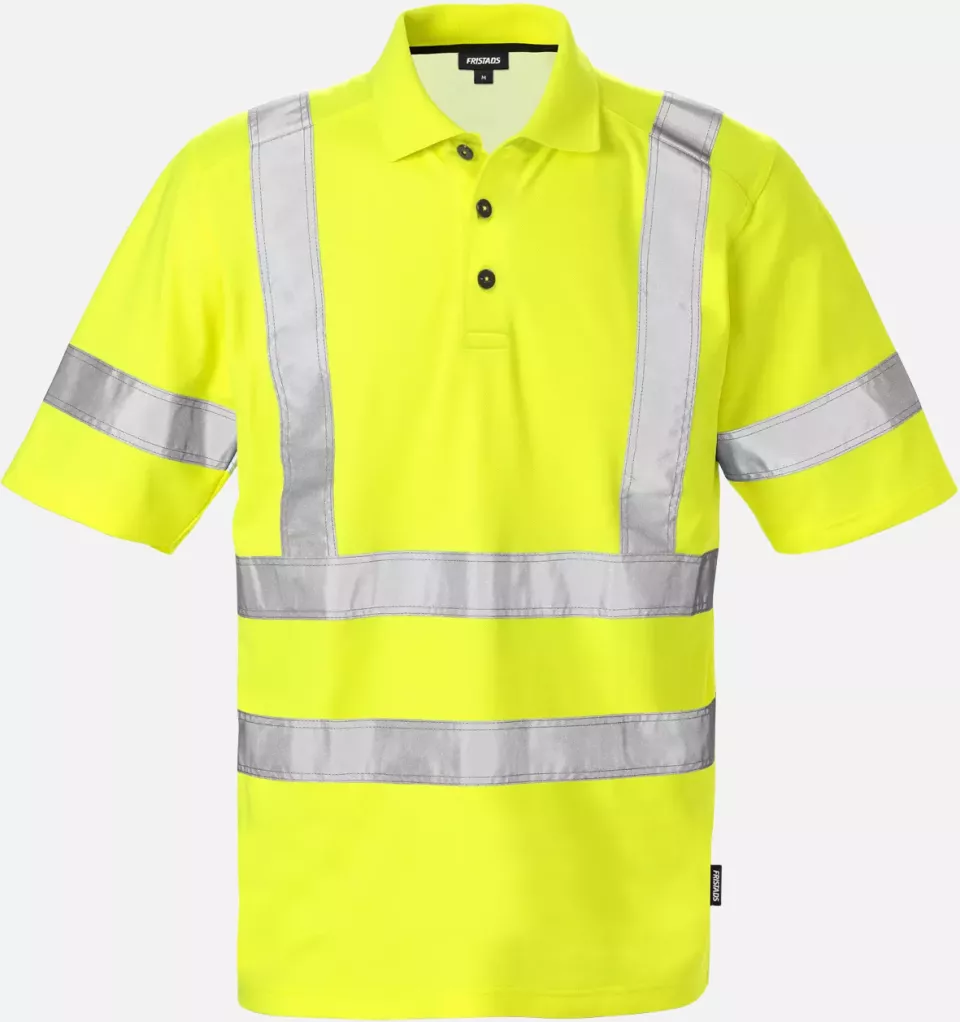 Fristads 111332-130, High Vis Poloshirt 7025 Klasse 3 PHV, image 1, gallery thumbnail