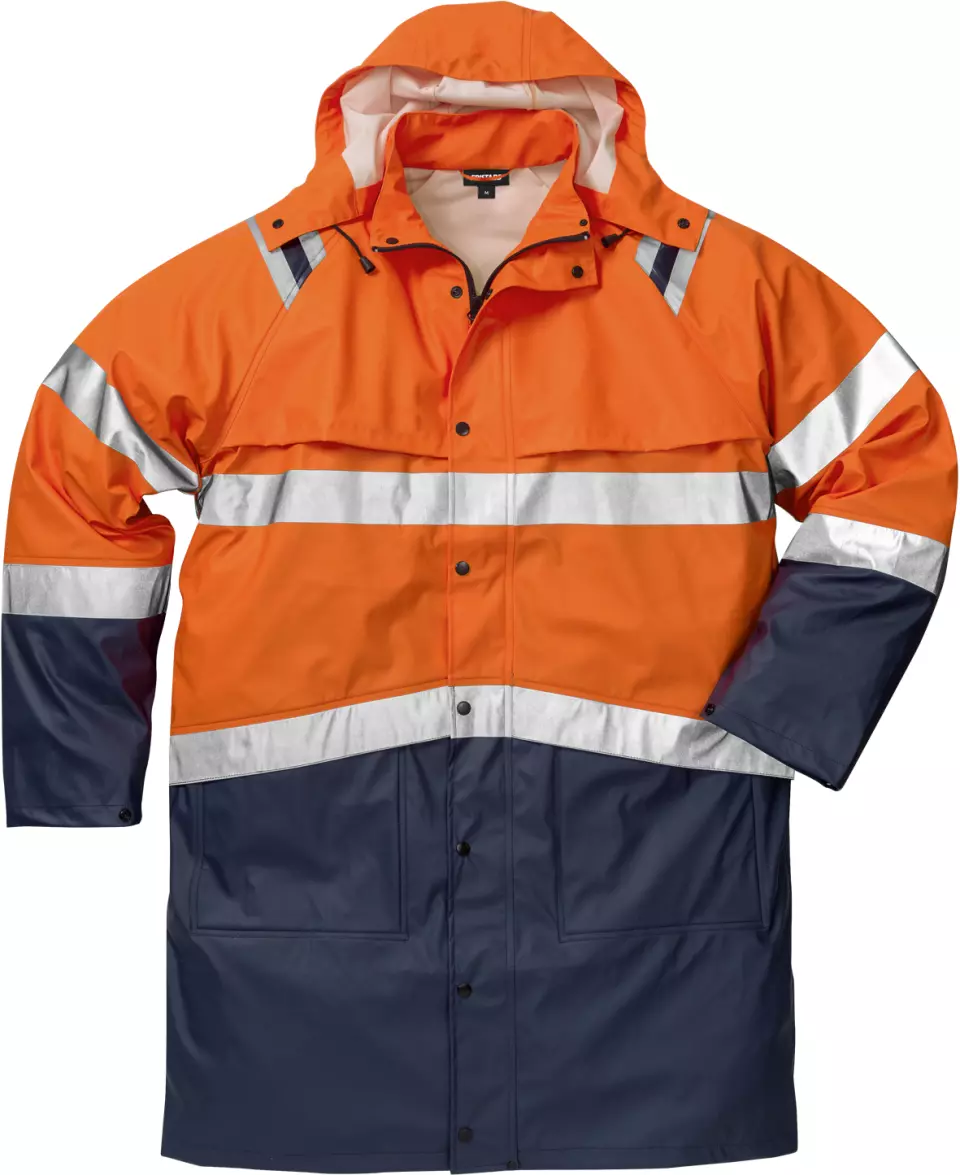 Fristads 114040-271, High Vis Rain Coat Class 3 4634 RS