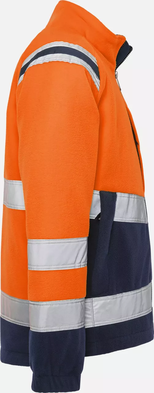 Fristads 119625-271, High Vis Fleece Jacket Class 3 4041 FE, image 4, gallery thumbnail