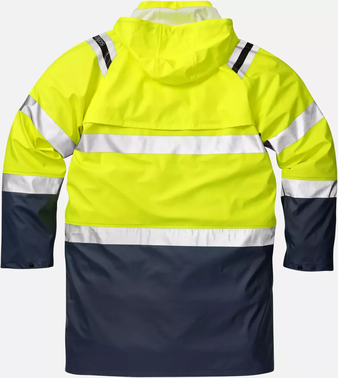 Fristads 114040-171, High Vis Rain Coat Class 3 4634 RS, image 2