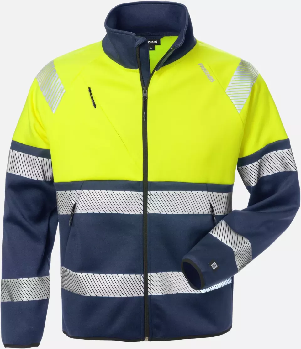 Fristads 129509-171, High Vis Sweat Jacket, Class 1 4517 SSL, image 1, gallery thumbnail