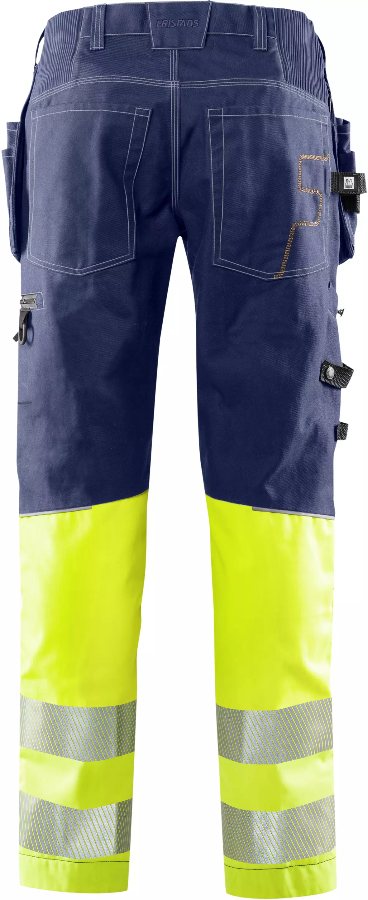 Fristads 132849-171, High Vis Craftsman Stretch Trousers Class 1 2608 FASG, image 2