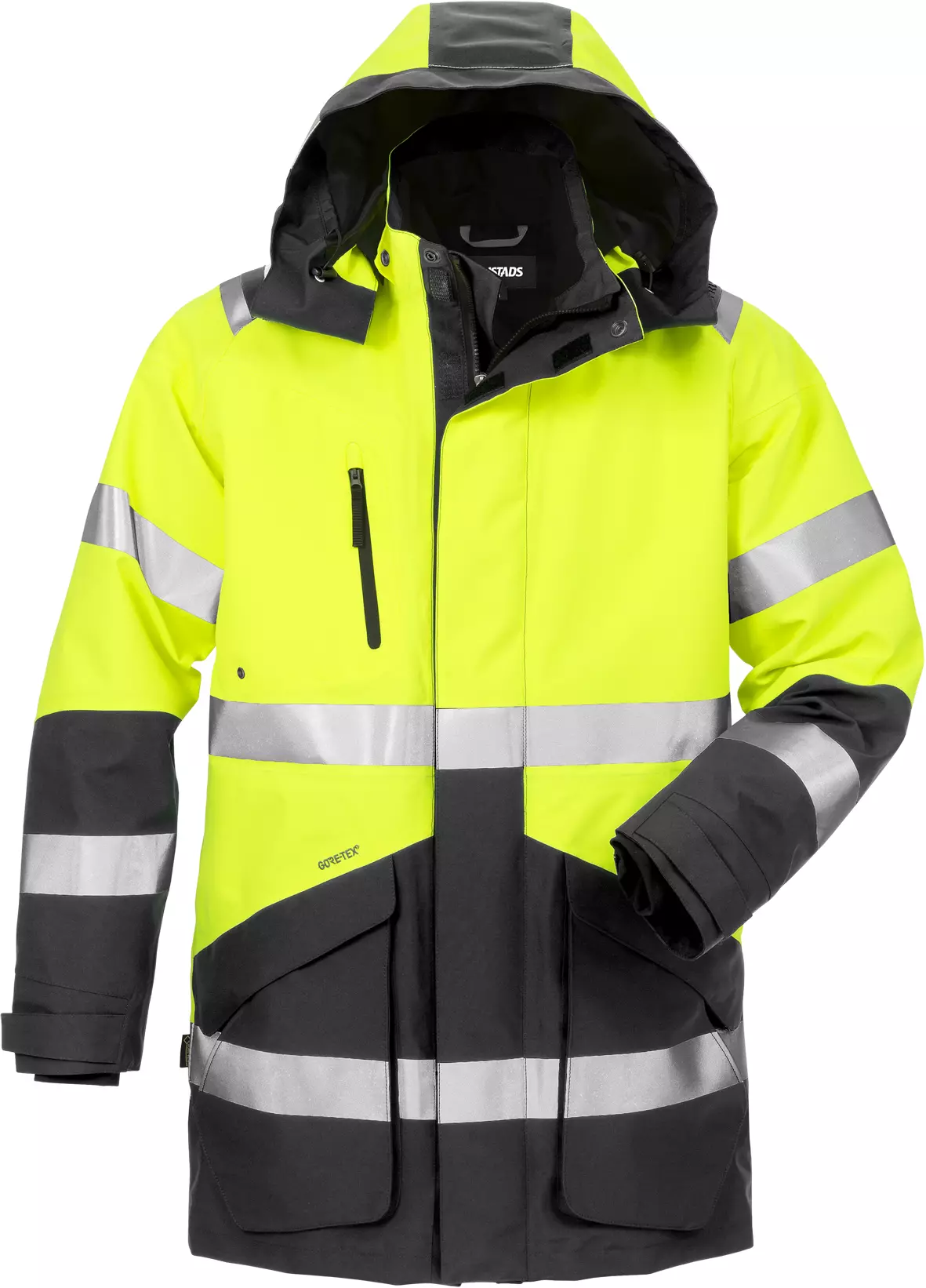 Fristads 120988-196, High Vis GORE-TEX 3-in-1 Winter Parka Class 3 4989 GXB, image 1
