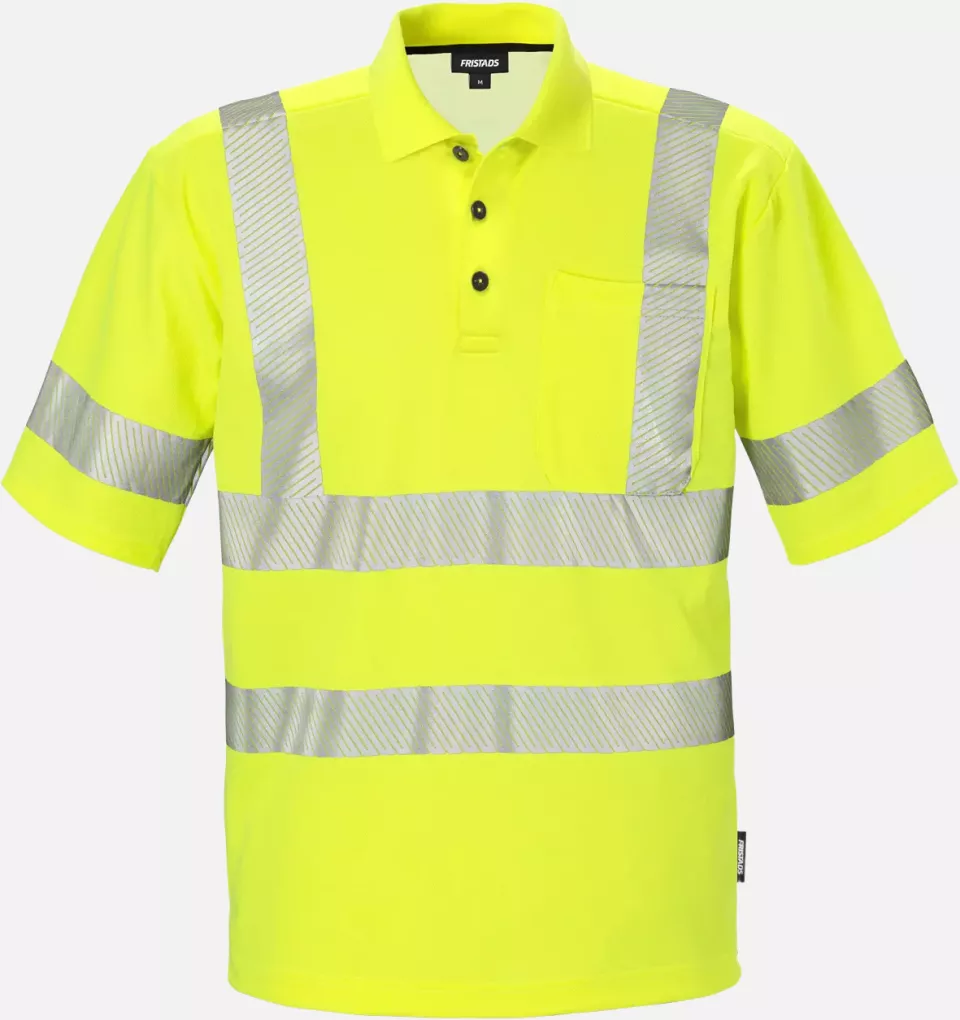 Fristads 100972-130, High Vis Polo Shirt Class 3 7406 PHV, image 1, gallery thumbnail