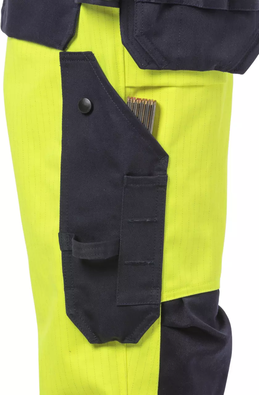 Fristads 125950-171, Flame High Vis Handwerkerhosen Damen Klasse 2 2589 FLAM, image 3, gallery thumbnail