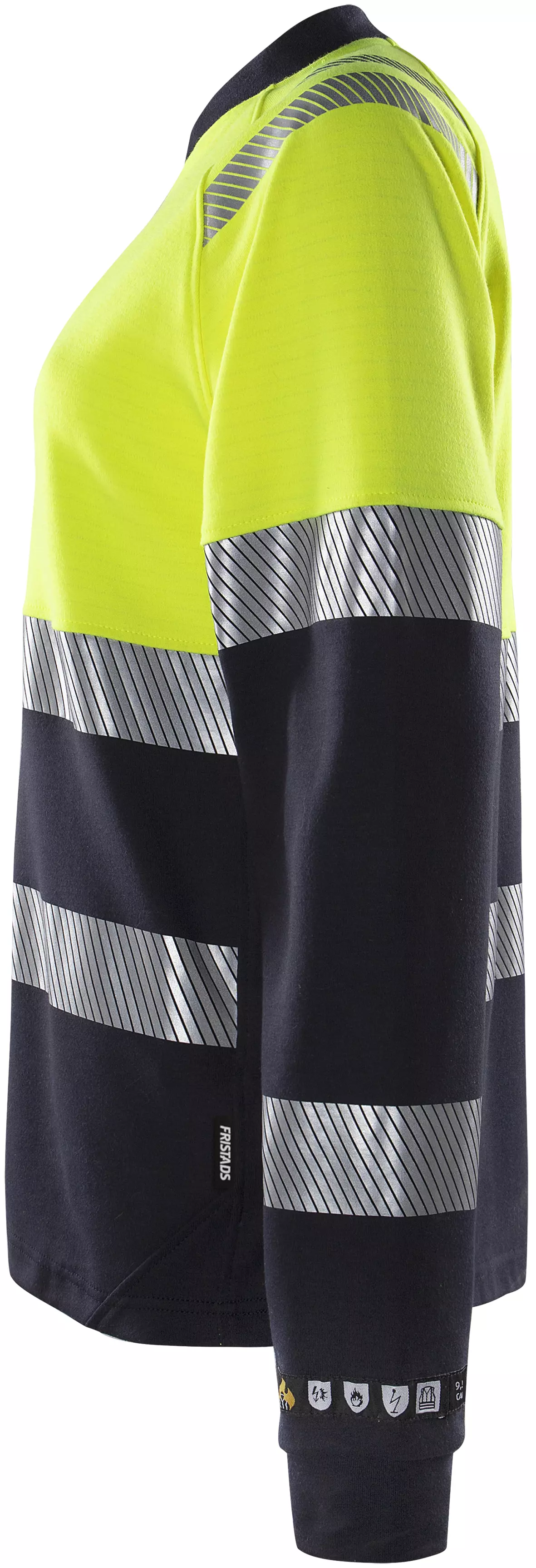 Fristads 133269-171, Flamestat Damen High Vis T-Shirt, La. Klasse 1 7108 TFL, image 3