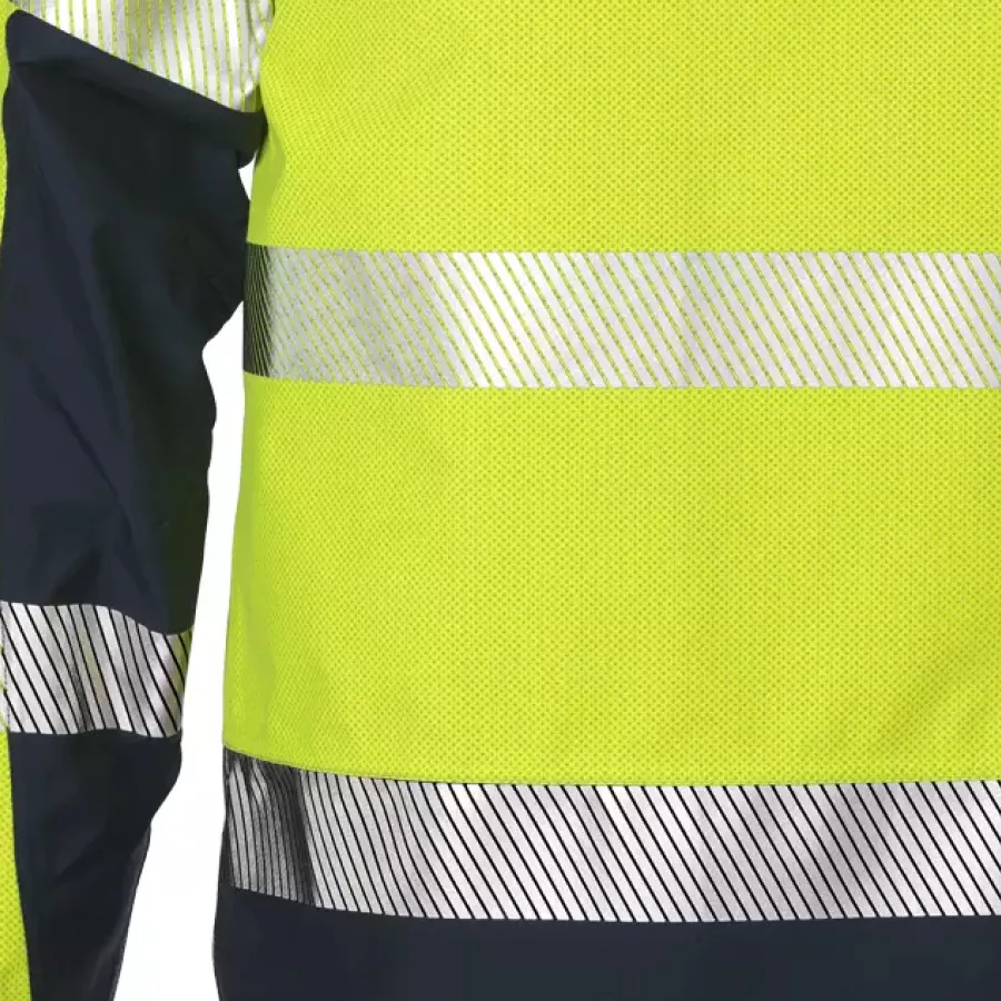 **Reflective Strips** enhance visibility so you feel confident and clearly seen in low-light environments.
