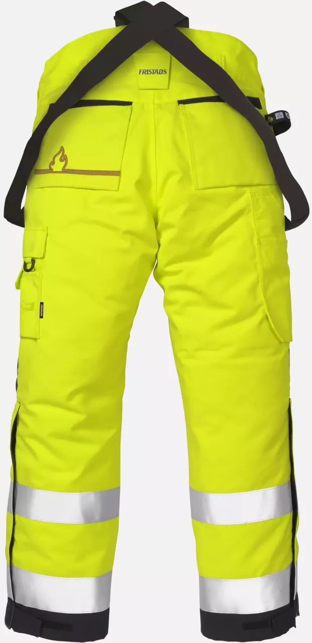 Fristads 109424-171, Flamestat High Vis Winter Trousers Class 2 2085 ATHS, image 2, gallery thumbnail