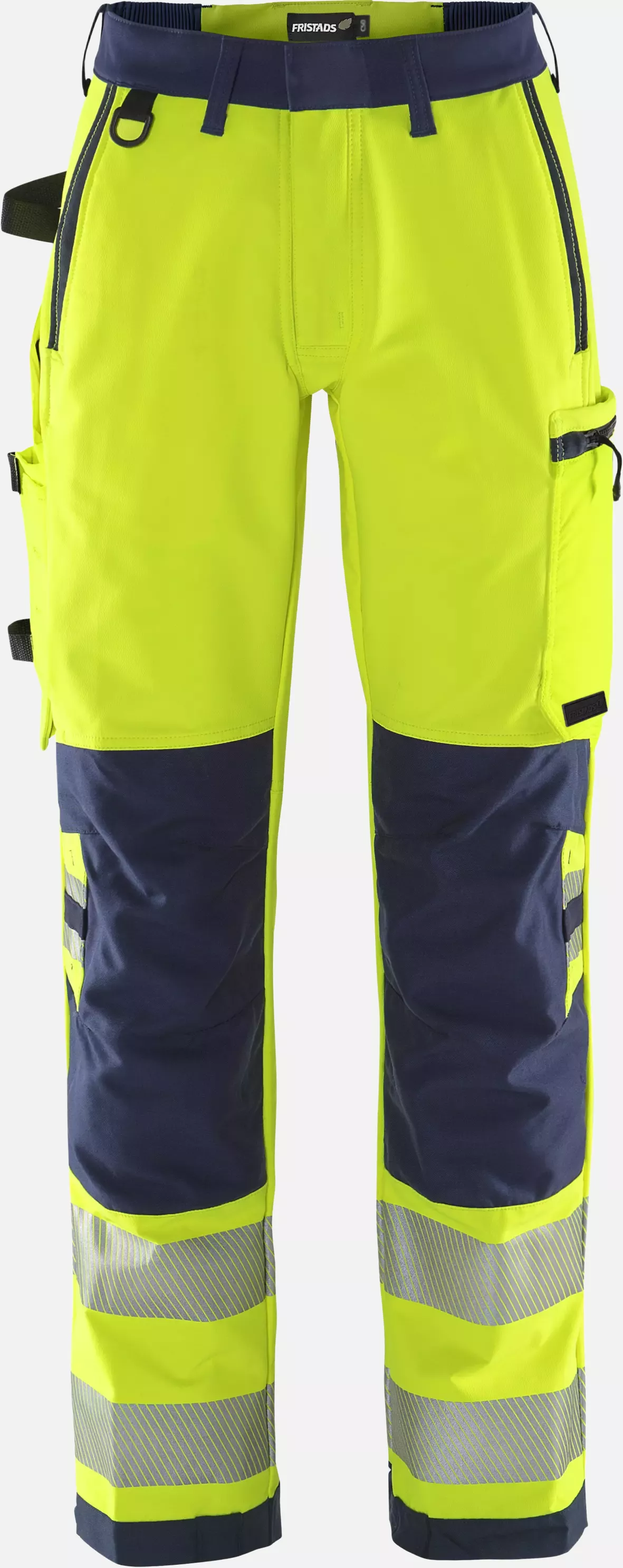 Fristads 134241-171, Green High Vis Stretch Trousers Ladies Class 2 2665 GSTP, image 1