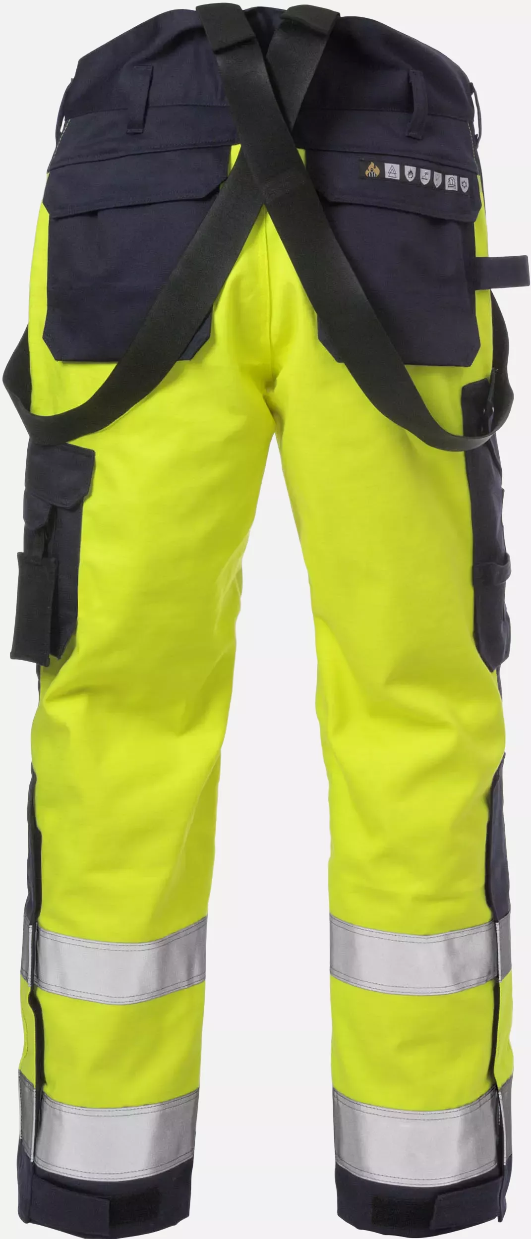 Fristads 125945-171, Flame High Vis Winter Trousers Class 2 2588 FLAM, image 3