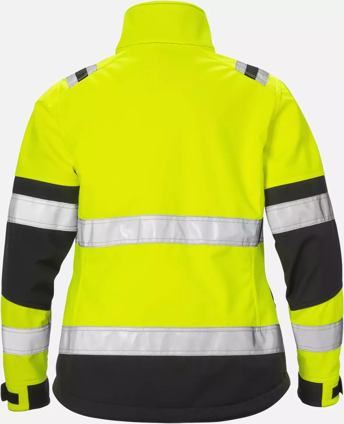 Fristads 125023-196, High Vis Softshell Jacket Ladies Class 2 4183 WYH, image 2