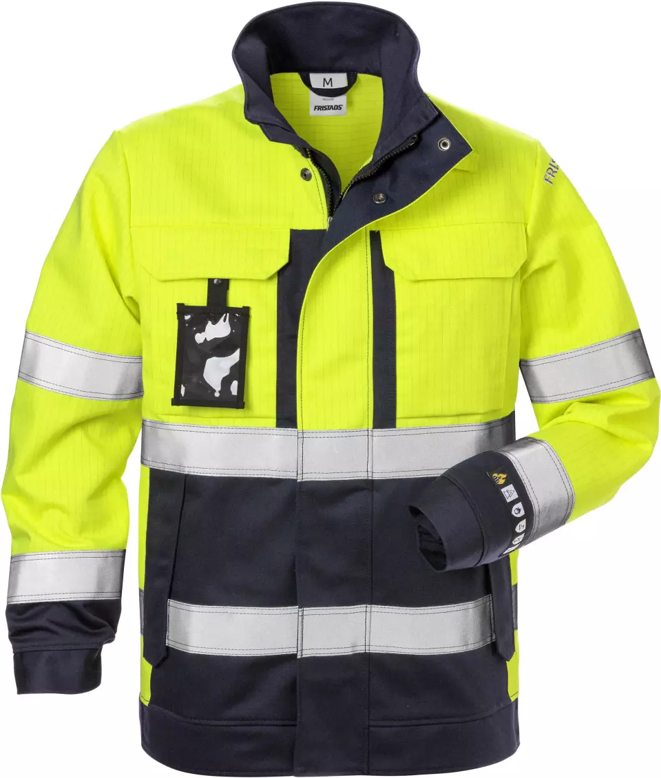 Fristads 125952-171, Flame High Vis Jacke Damen Klasse 3 4590 FLAM, image 2, gallery thumbnail