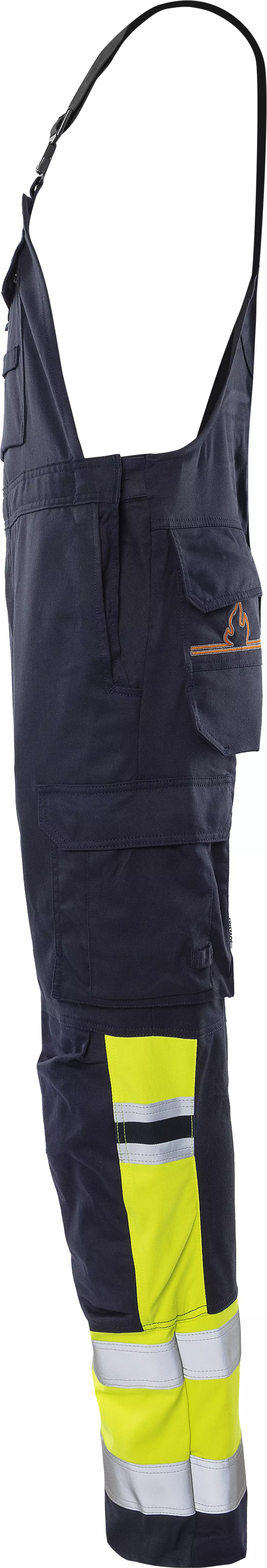 Fristads 300239-171, Flamestat High Vis Bib Overall 2168 ATHF, image 3
