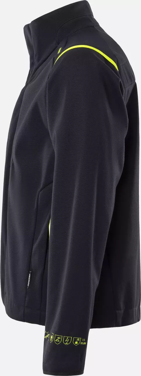 Fristads 300487-557, Flamestat Softshell Jacket 4180 FSS, image 3, gallery thumbnail