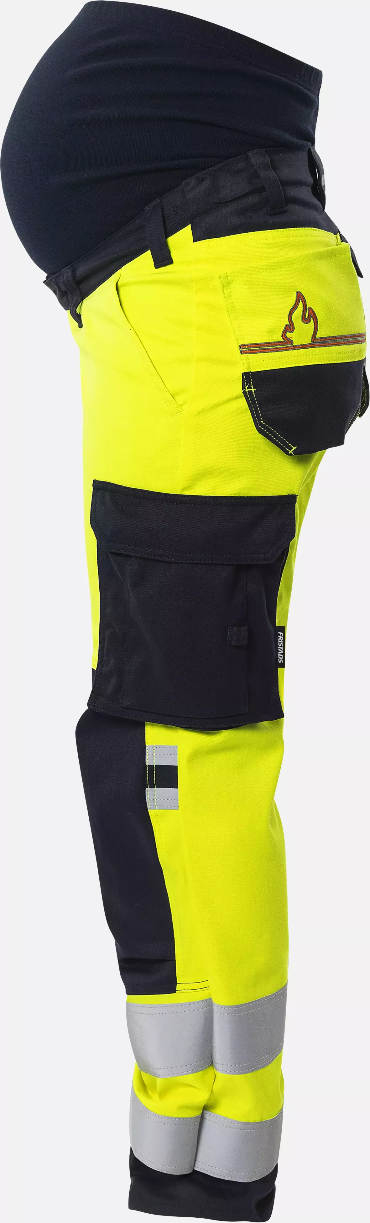 Fristads 133137-171, Flamestat High Vis Maternity Stretch Trousers, Class 2 2507 ATHF, image 3