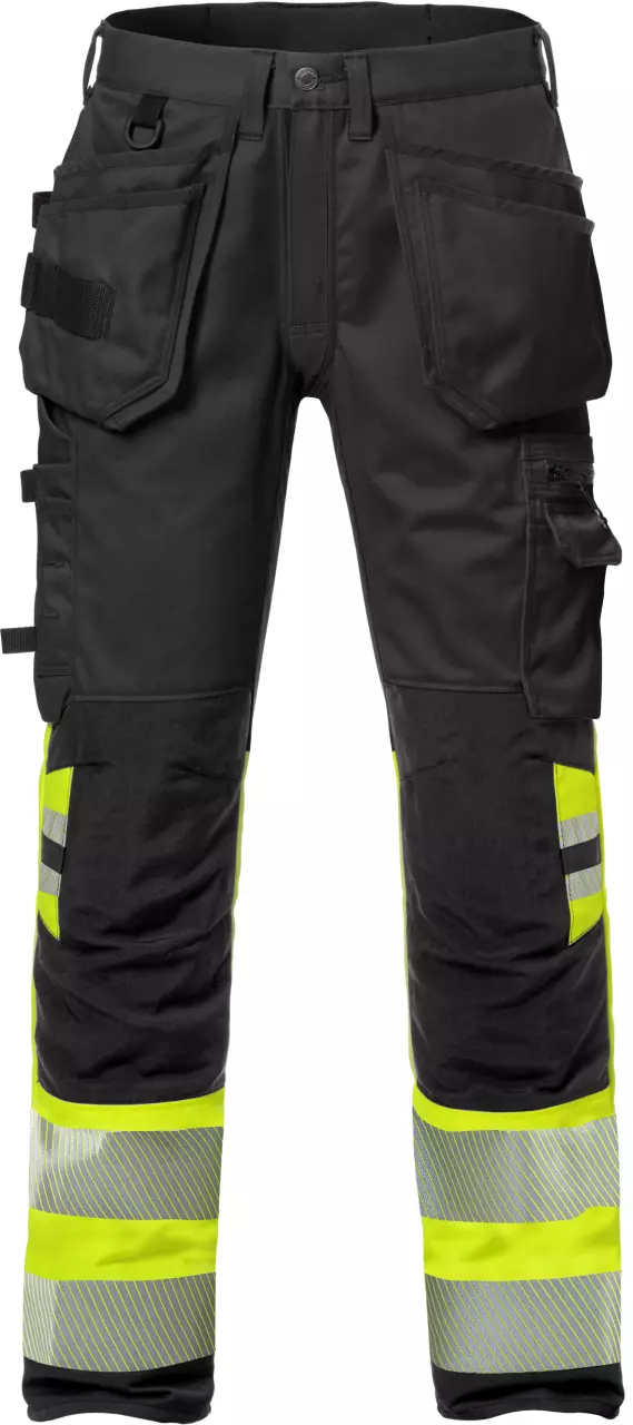 Fristads 127732-196, High Vis Craftsman Stretch Trousers Class 1 2706 PLU