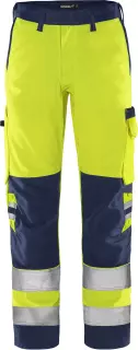 Fristads 131982-171, Green High Vis Trousers Class 2 2651 GPLU